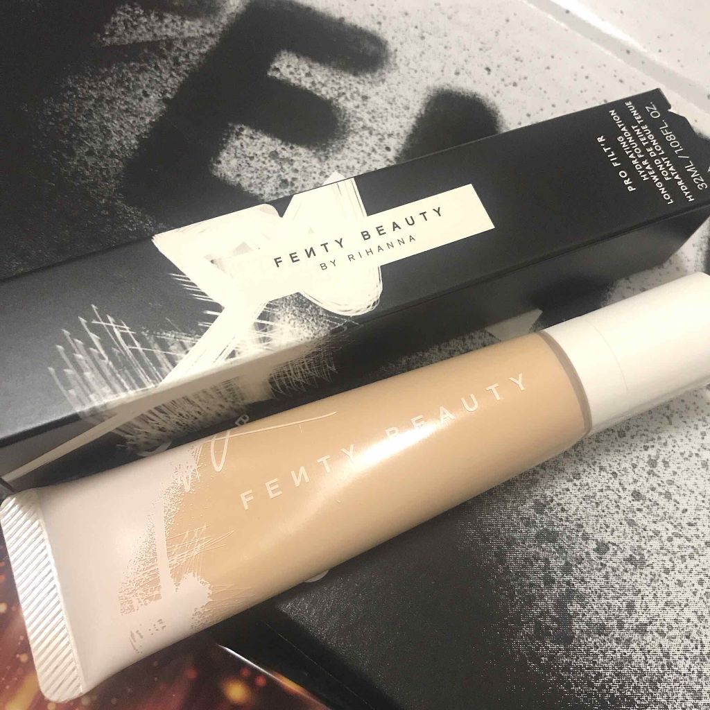 HYDRATING LONGWEAR FOUNDATION/FENTY BEAUTY BY RIHANNA/リキッドファンデーションを使ったクチコミ(1枚目)