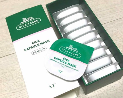 CICA カプセルマスク/VT/洗い流すパック・マスクを使ったクチコミ(1枚目)