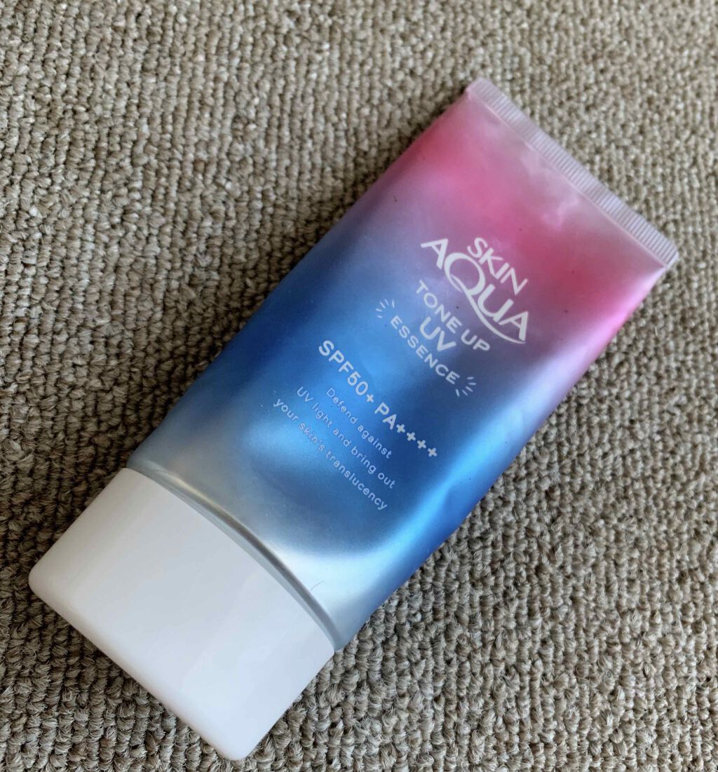 スキンアクア トーンアップUVエッセンス/スキンアクア/日焼け止めクリームを使ったクチコミ(1枚目)