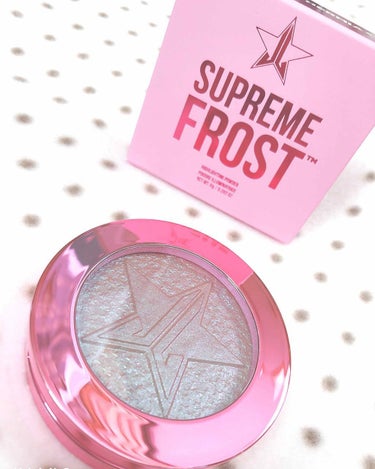 Jeffree star supreme frost/Jeffree Star Cosmetics/ハイライトを使ったクチコミ（1枚目）