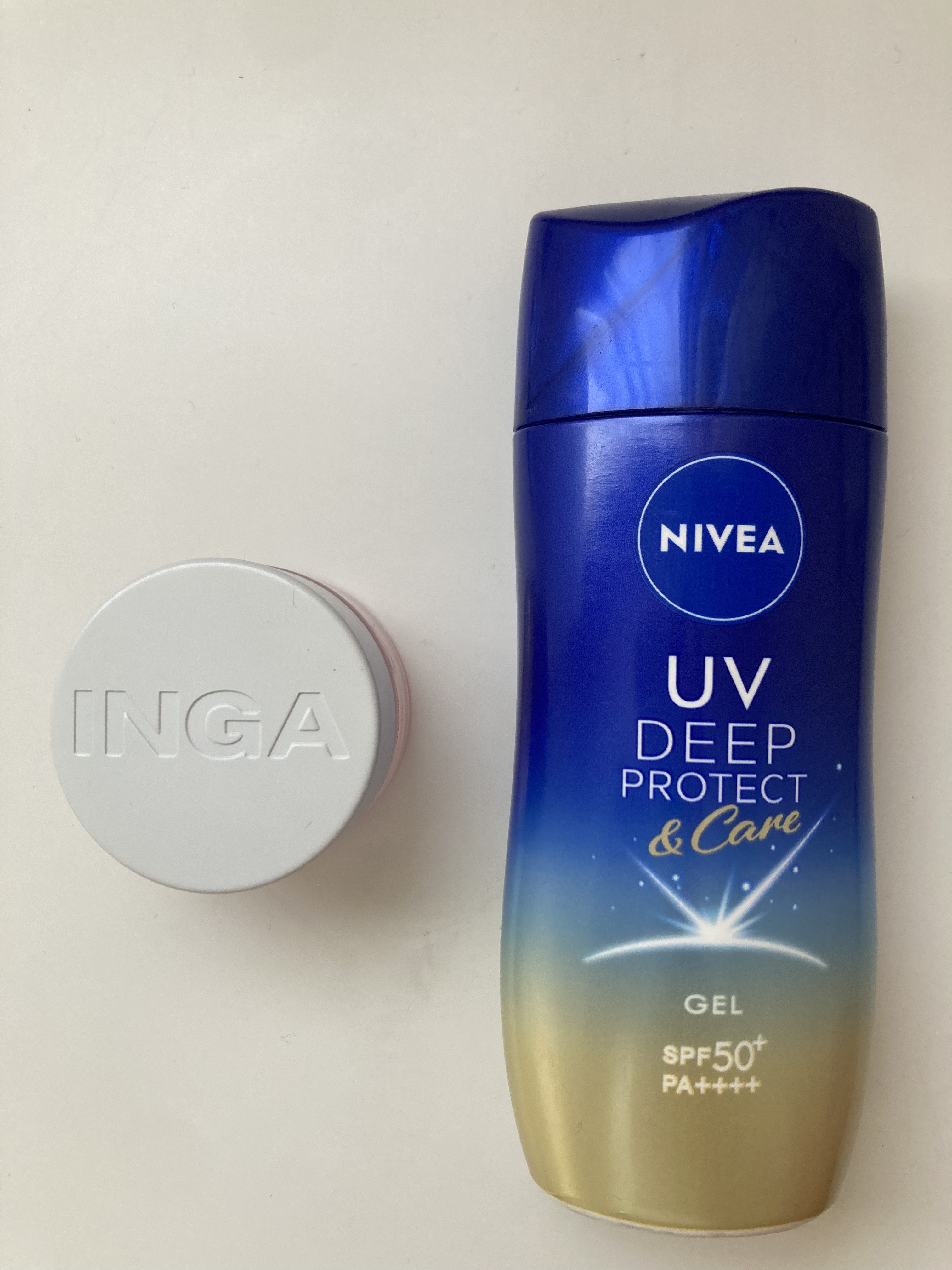 ウォーターフリーズリップ＆チーク クールピンク/INGA/ジェル・クリームチークを使ったクチコミ（1枚目）