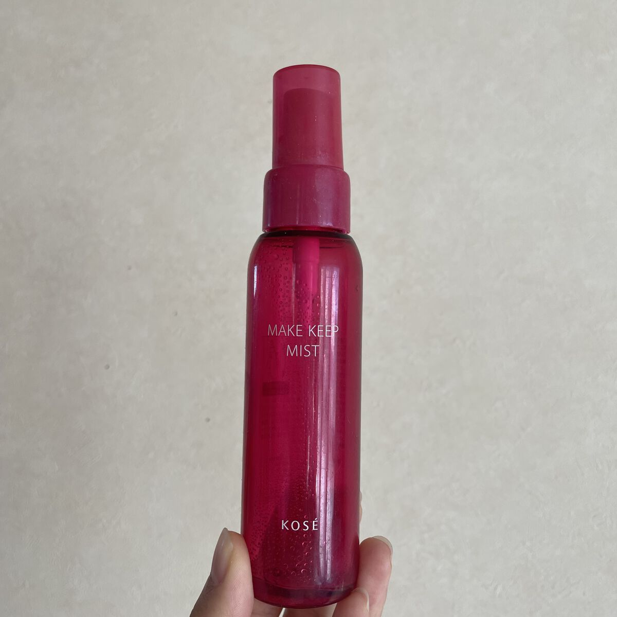 メイク キープ ミスト EX/コーセーコスメニエンス/フィックスミストを使ったクチコミ（1枚目）