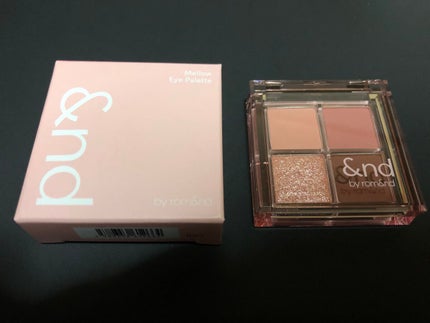 アンドバイロムアンド メロウアイパレット/&nd by rom&nd/アイシャドウパレットを使ったクチコミ(1枚目)