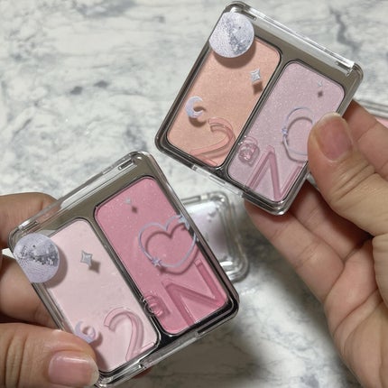 デュアルチーク/2aN/パウダーチークを使ったクチコミ(2枚目)