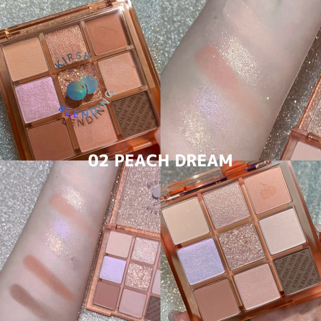 スイートドリームアイパレット/KIRSH(キルシー)/アイシャドウパレットを使ったクチコミ(3枚目)