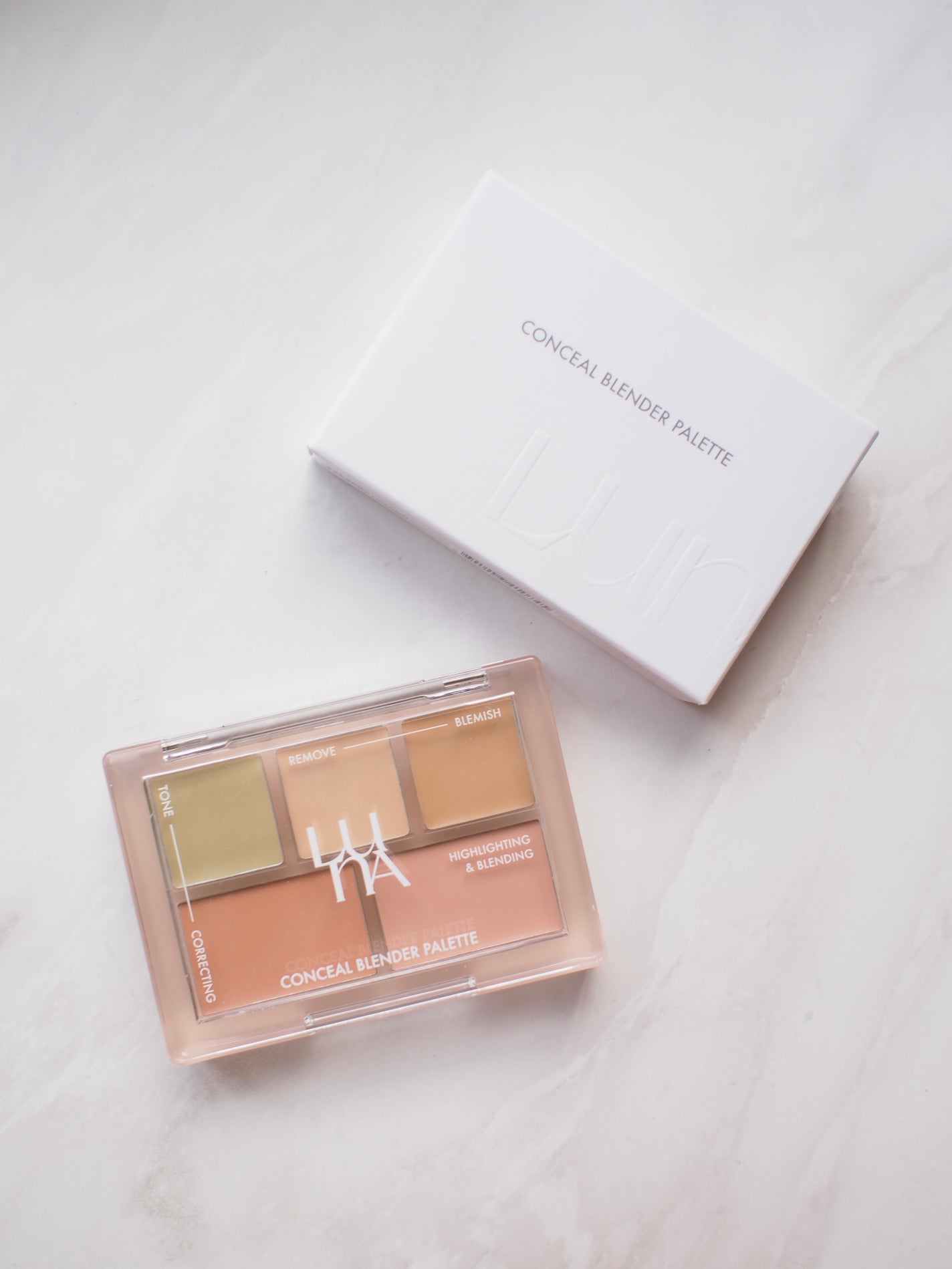 コンシールブレンダーパレット/LUNA/パレットコンシーラーを使ったクチコミ(1枚目)