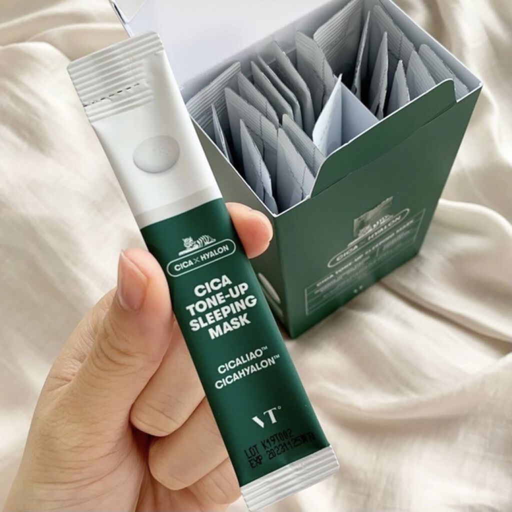 CICA スリーピングマスク/VT/シートマスク・パックを使ったクチコミ（2枚目）