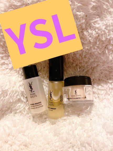 ピュアショット ナイト リチャージセラム/YVES SAINT LAURENT BEAUTE/美容液を使ったクチコミ(1枚目)