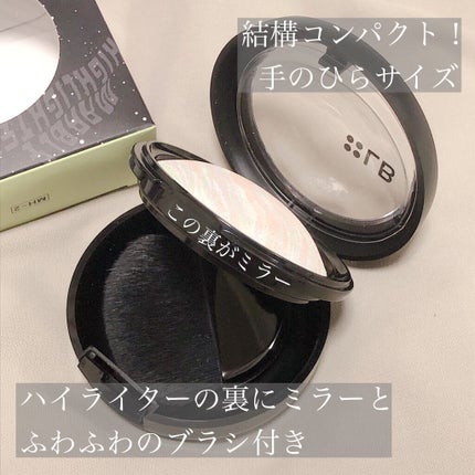 マーブルハイライター/LB/パウダーチークを使ったクチコミ(5枚目)