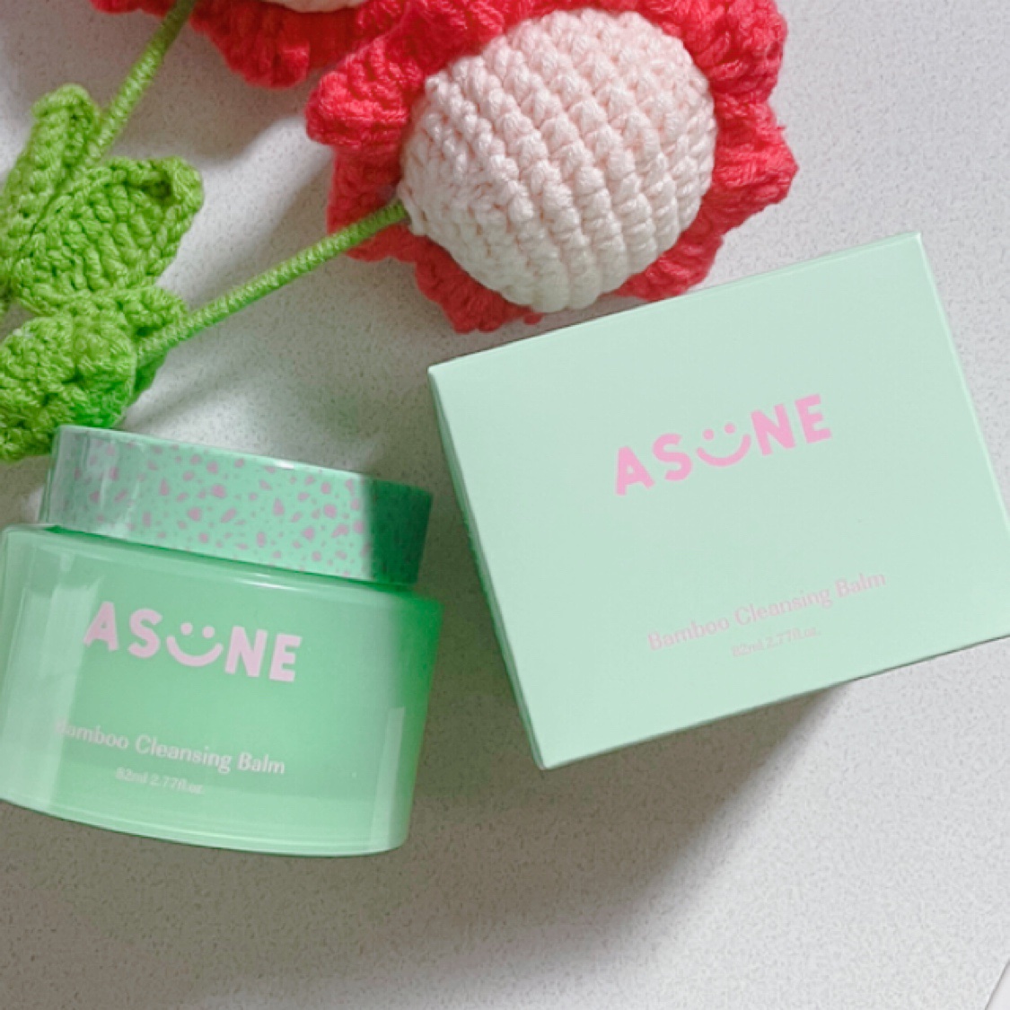 バンブークレンジングバーム/ASUNE /クレンジングバームを使ったクチコミ（2枚目）