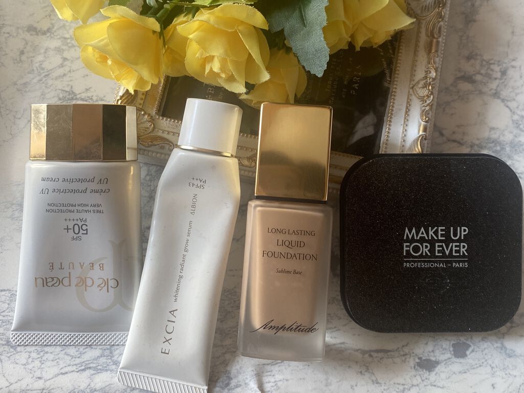 ロングラスティング リキッドファンデーション 30/Amplitude/リキッドファンデーションを使ったクチコミ（1枚目）