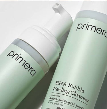 BHA バブルピーリングクレンザー/primera/泡洗顔を使ったクチコミ（1枚目）