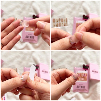 リアルジェルネイルシール/BEAUTY AVENUE/ネイルシールを使ったクチコミ(6枚目)