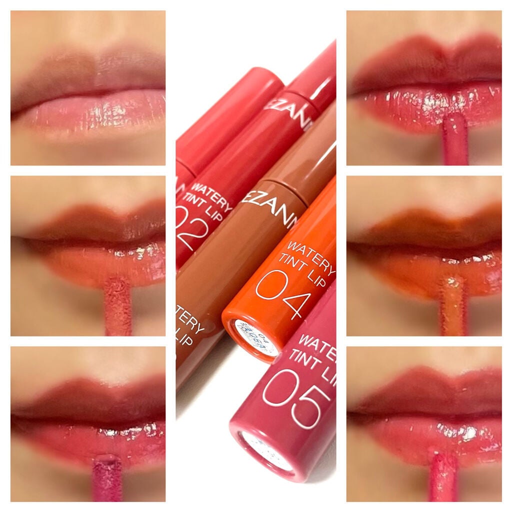 ウォータリーティントリップ/CEZANNE/リップティントを使ったクチコミ(4枚目)