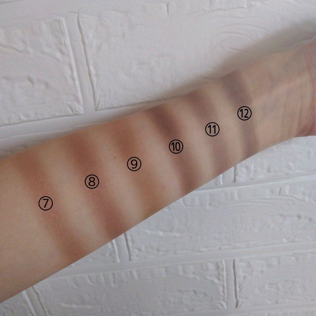 UR GLAM LUXE 12 COLORS EYESHADOW PALLET/U R GLAM/アイシャドウパレットを使ったクチコミ(4枚目)