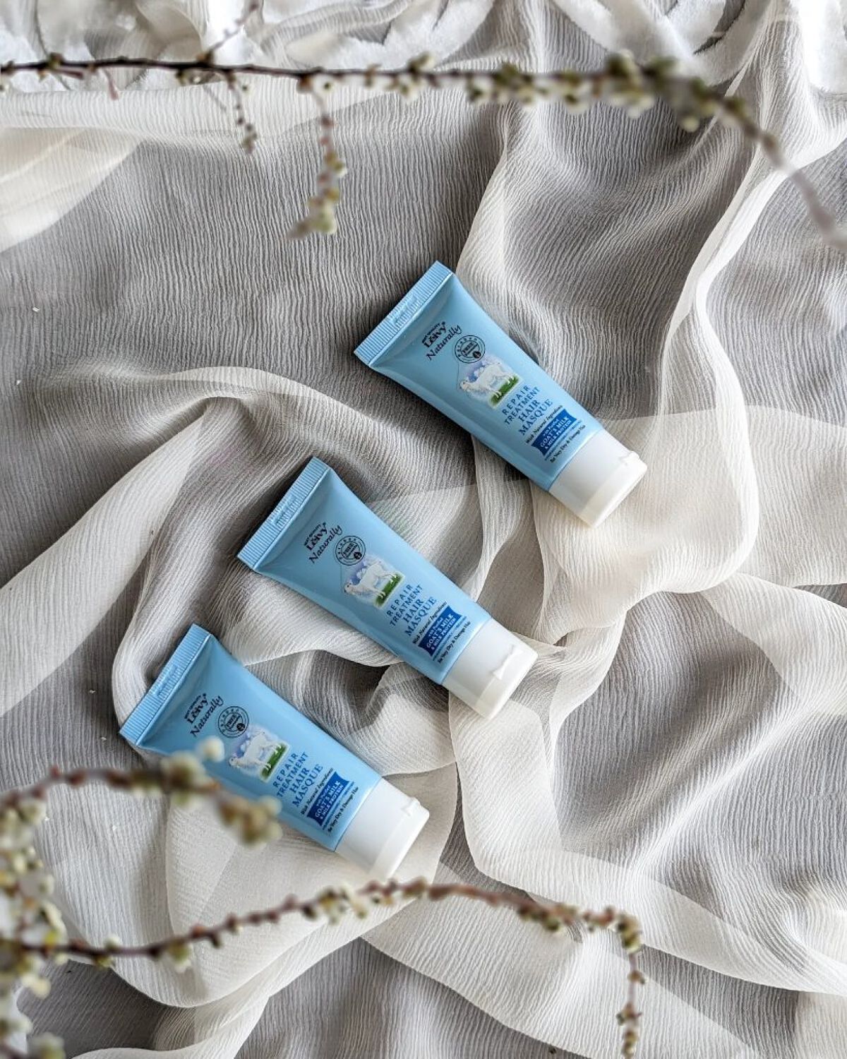 レイヴィー リペアトリートメントヘアマスクゴートミルク/Leivy/ヘアマスク・ヘアパックを使ったクチコミ（1枚目）