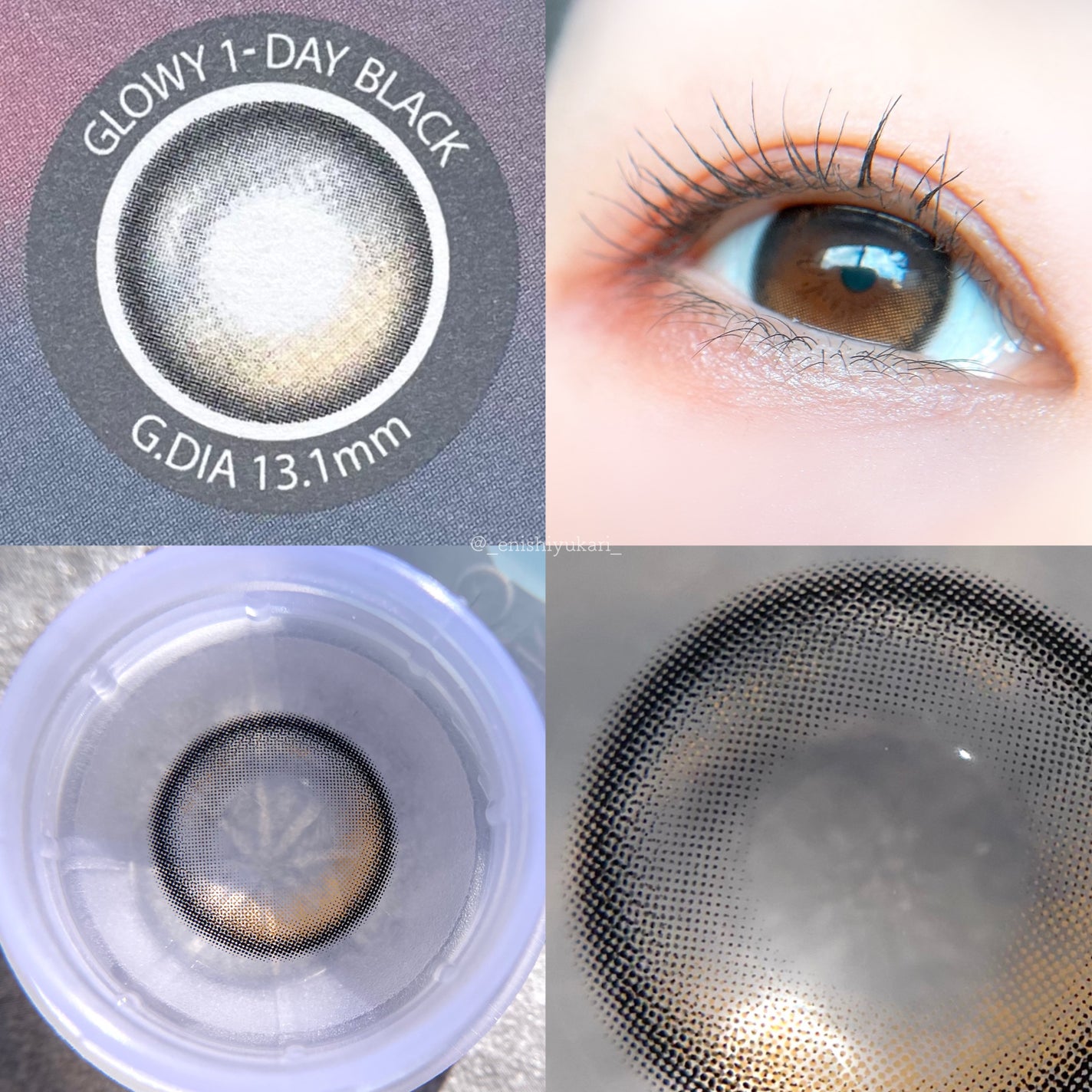 Glowy 1day/OLENS/ワンデー(1DAY)カラコンを使ったクチコミ(4枚目)