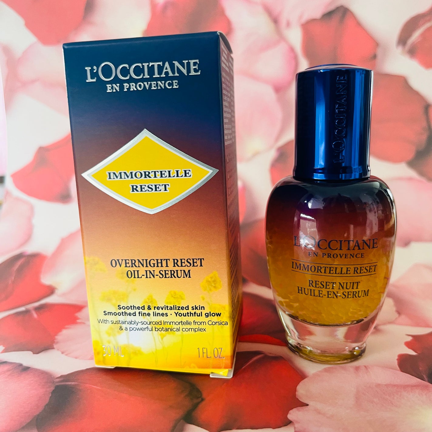 イモーテル オーバーナイトリセットセラム/L'OCCITANE/美容液を使ったクチコミ(1枚目)