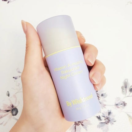 ビタミンA-mazingバクチオールナイトクリーム/By Wishtrend/フェイスクリームを使ったクチコミ(2枚目)