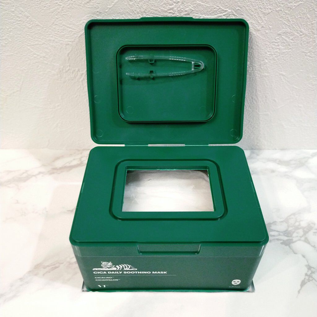 CICA デイリースージングマスク/VT/シートマスク・パックを使ったクチコミ（2枚目）