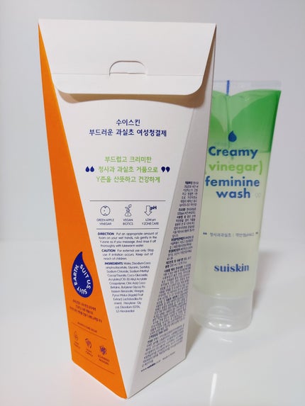 クリーミービネガーフェミニンウォッシュ/suiskin/ボディソープを使ったクチコミ(5枚目)