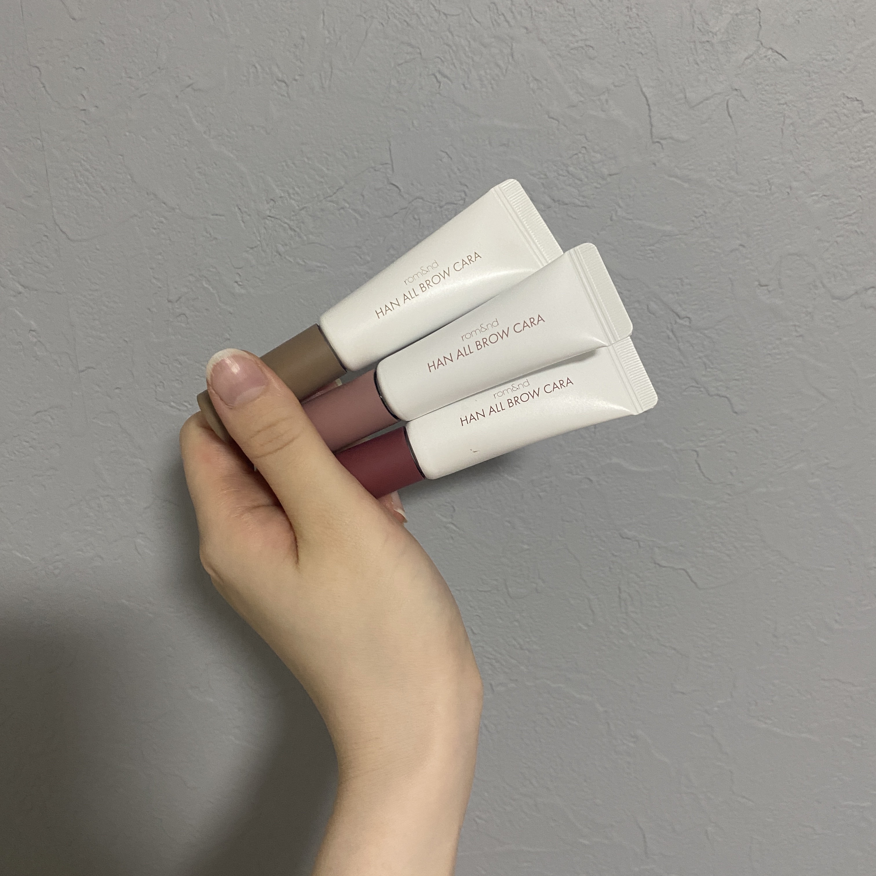 ハンオールブロウカラ/rom&nd/眉マスカラを使ったクチコミ（1枚目）