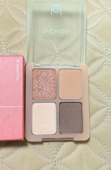 GLAM EYE SHADOW MILKY COCO/U/CHOO/アイシャドウパレットを使ったクチコミ（2枚目）