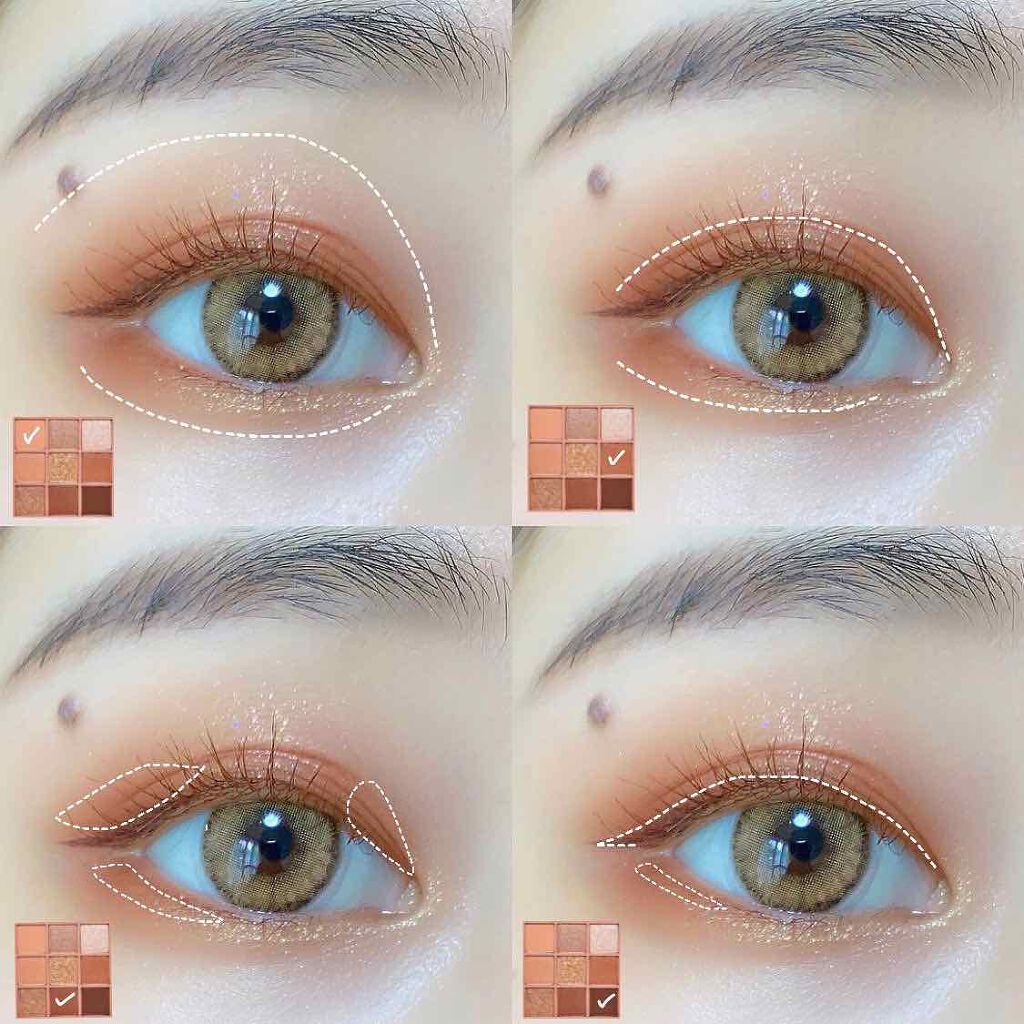 プレイカラーアイズ サンドヒル/ETUDE/アイシャドウパレットを使ったクチコミ(2枚目)