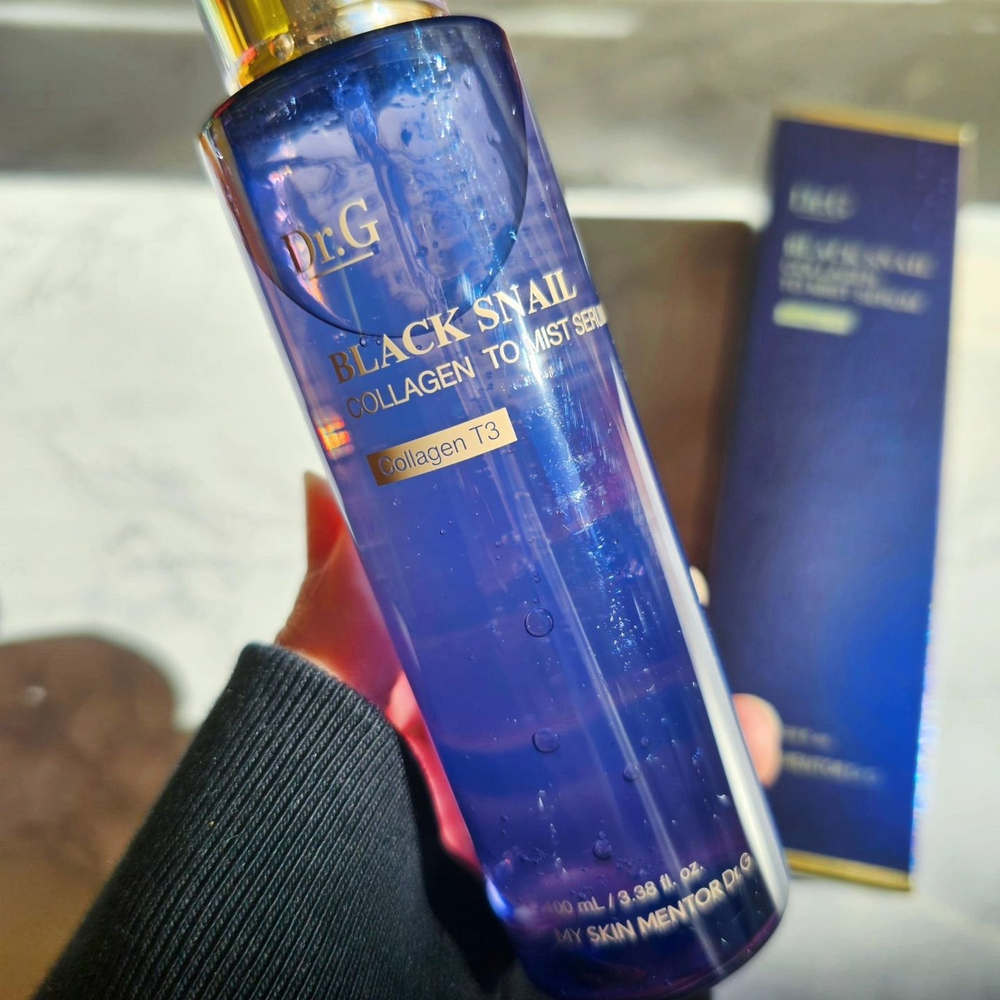 ドクタージー ブラックスネイル コラーゲンミスト/Dr.G/ミスト状化粧水を使ったクチコミ(5枚目)