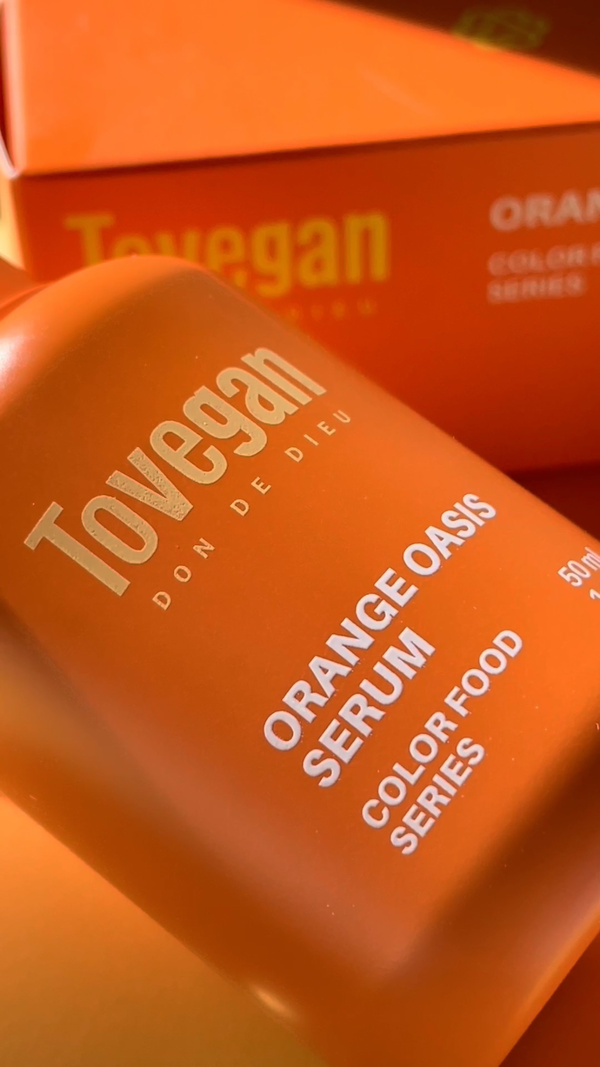 カラーフードシリーズオレンジオアシスセラム/Tovegan/美容液を使ったクチコミ（2枚目）