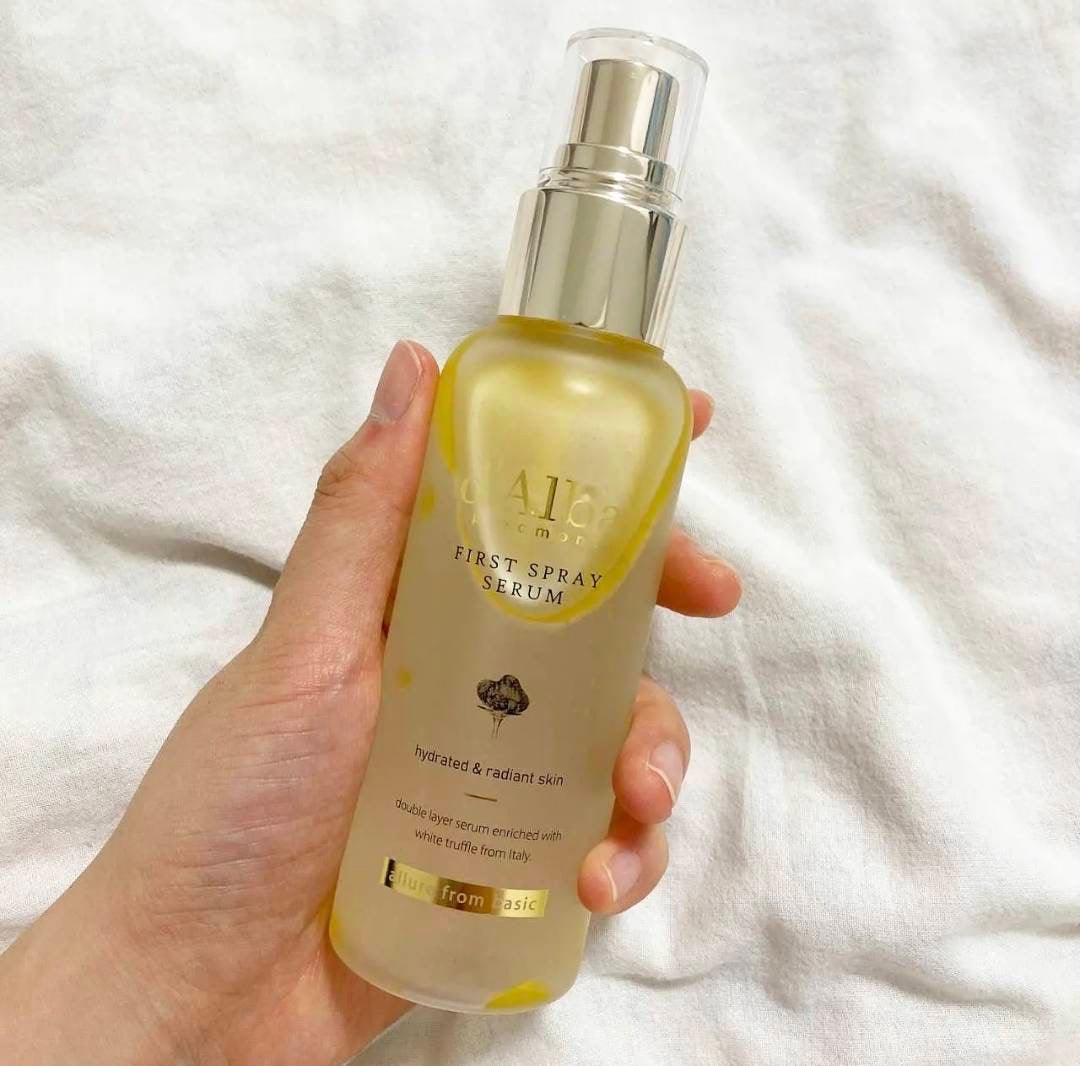 ダルバ ホワイトトリュフファーストスプレーセラム/ダルバ/ミスト状化粧水を使ったクチコミ(2枚目)