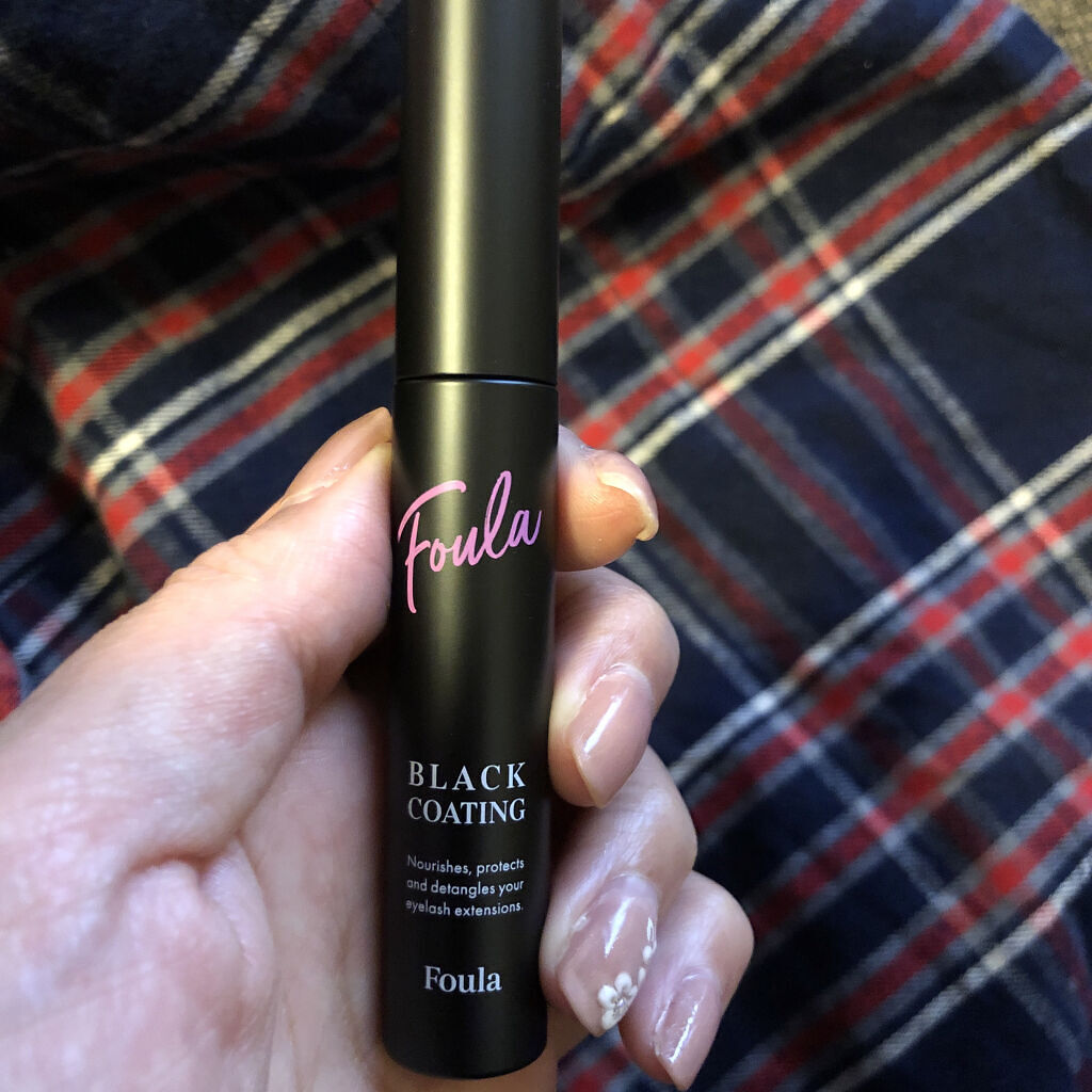 Foula BLACK COATING/Foula/マスカラトップコートを使ったクチコミ（3枚目）