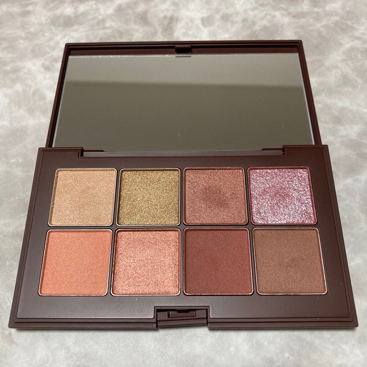 ウォーム メモリーズ アイシャドウパレット/RMK/アイシャドウパレットを使ったクチコミ(2枚目)