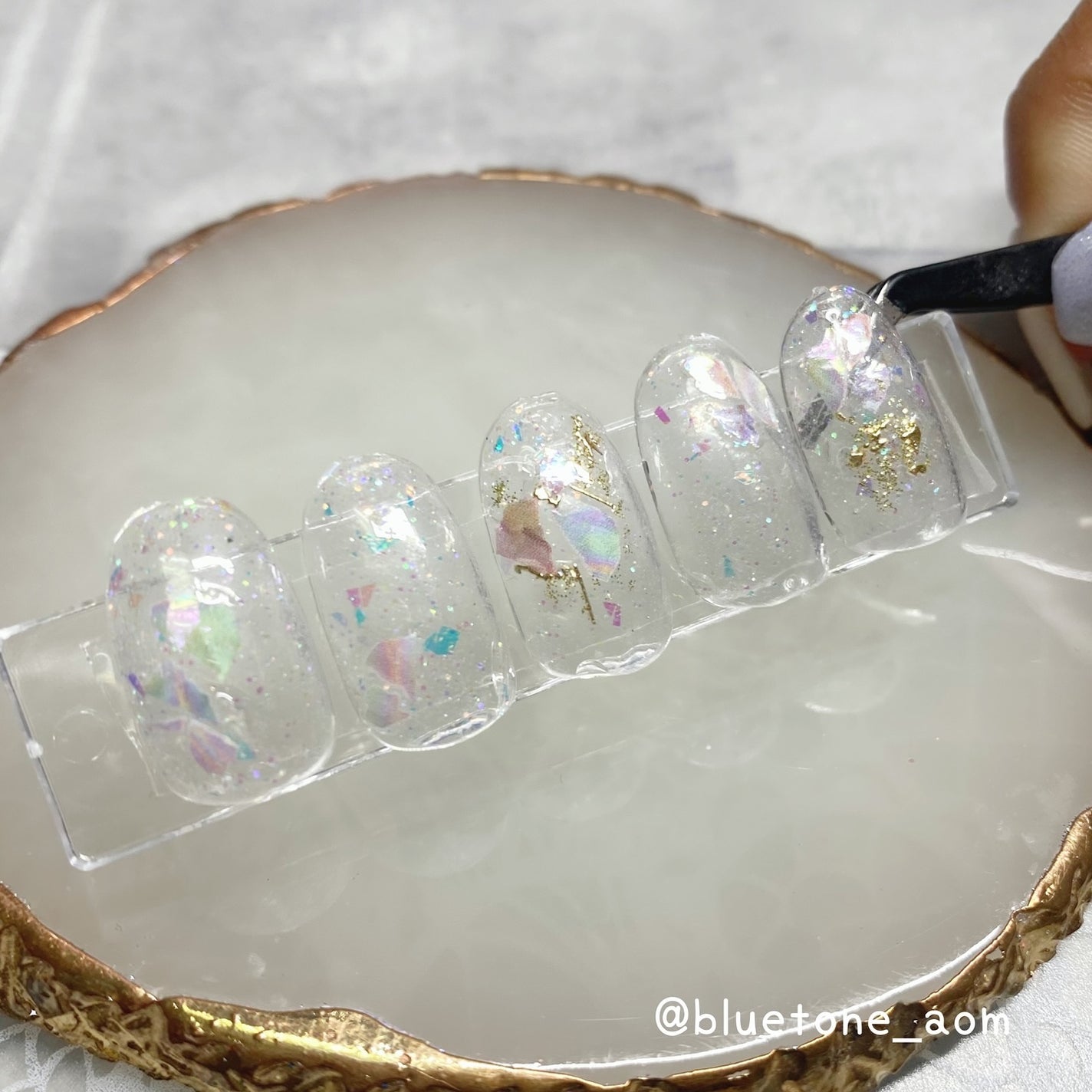 ⋆͛🦖⋆͛aomi on LIPS 「@bn_nail_comさんのFlatartfilmを使ってア..」(4枚目)