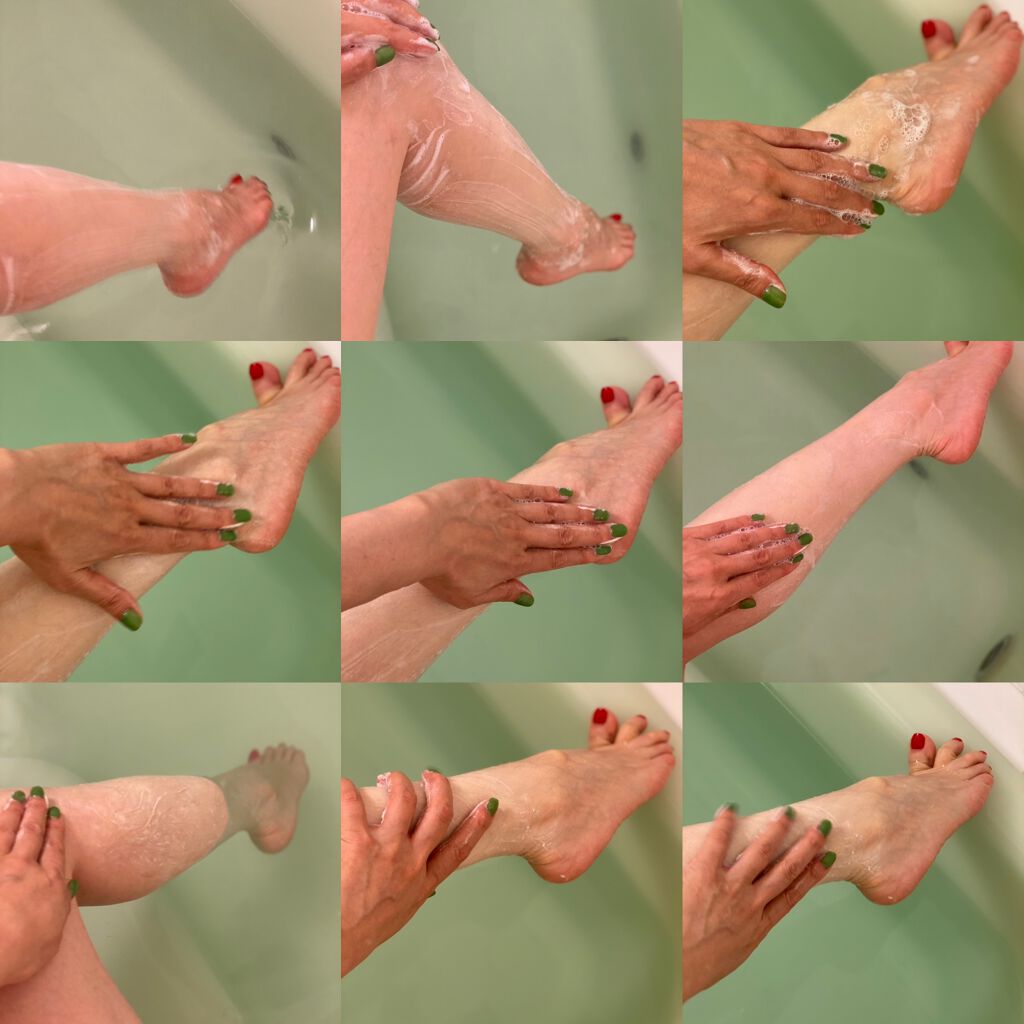 ボディウォッシュ マイルドスクラブイン/Lala Vie/ボディスクラブを使ったクチコミ(2枚目)