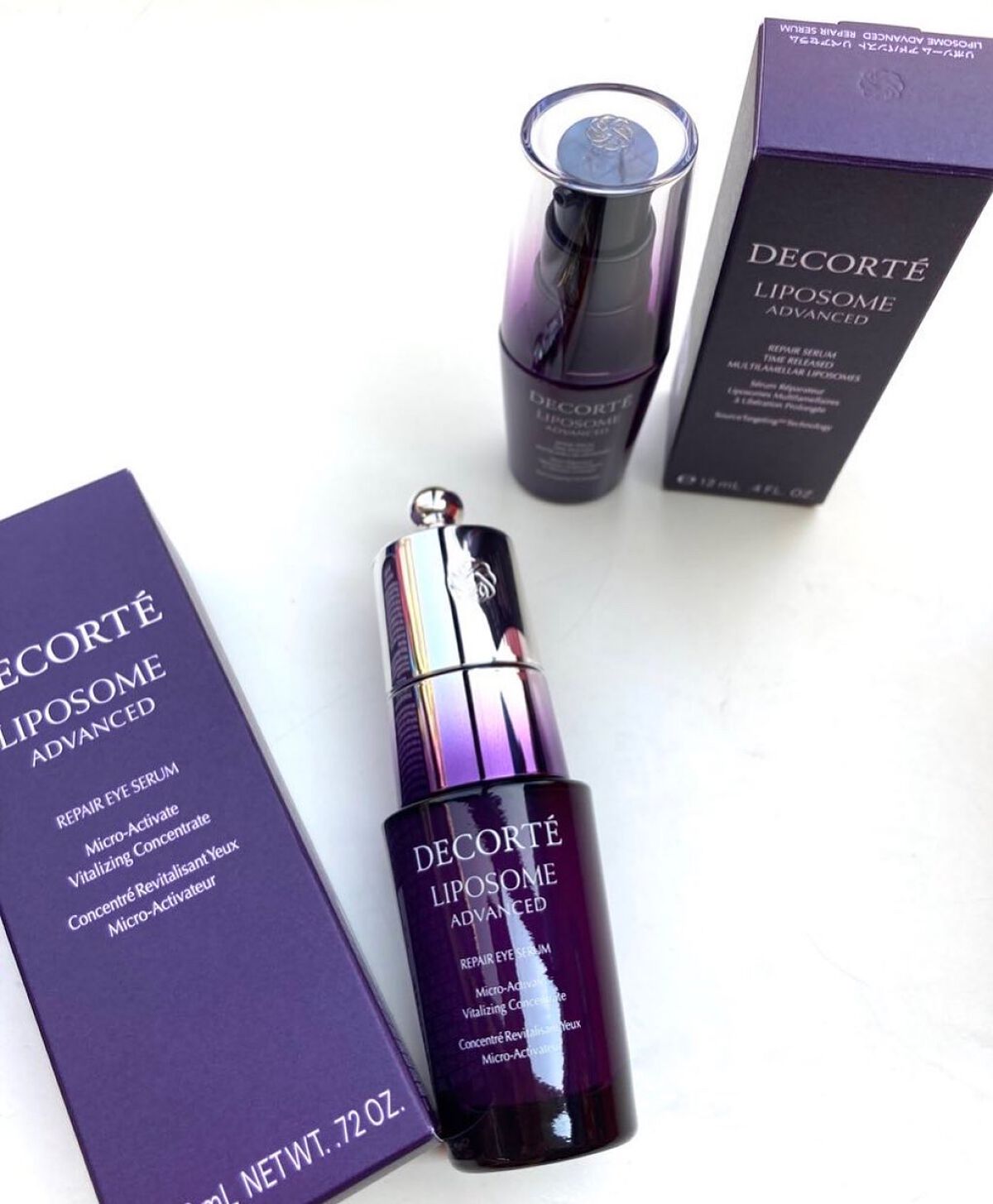 あいのすけ on LIPS 「コスメデコルテの新作アイセラムいつものモイスチュアリポソームよ..」(1枚目)