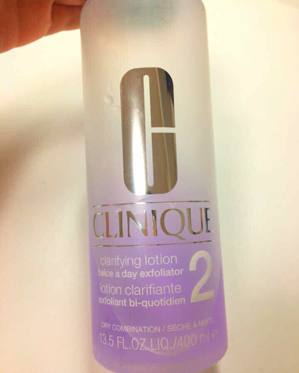 クラリファイング ローション 2/CLINIQUE/拭き取り化粧水を使ったクチコミ（1枚目）