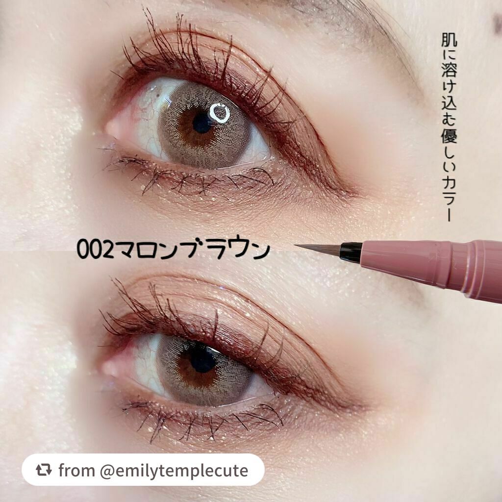 プレイフル リキッドアイライナー/BLEND BERRY/リキッドアイライナーを使ったクチコミ(6枚目)