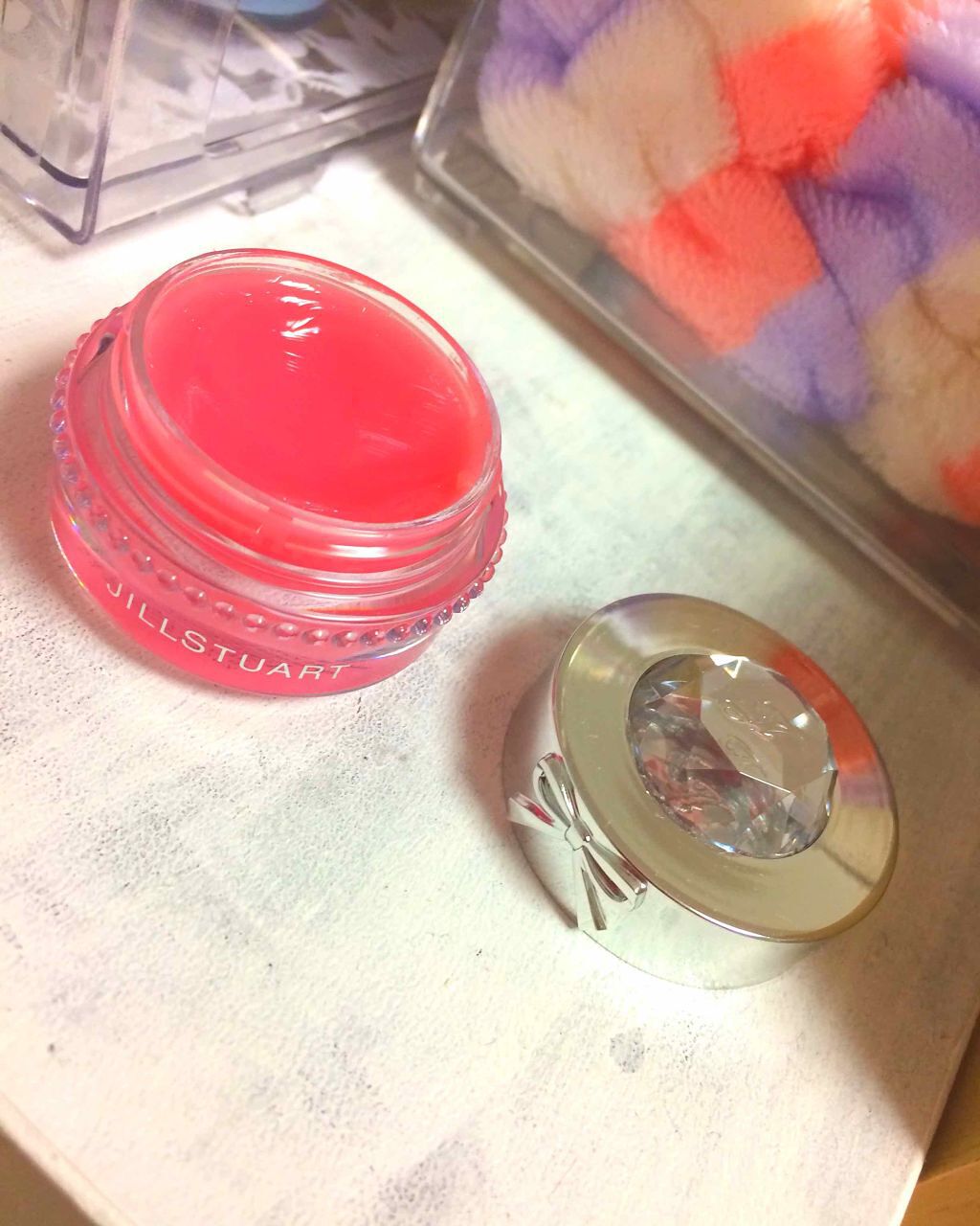 ジルスチュアート リラックス メルティ リップバーム/JILL STUART/リップケアを使ったクチコミ（2枚目）