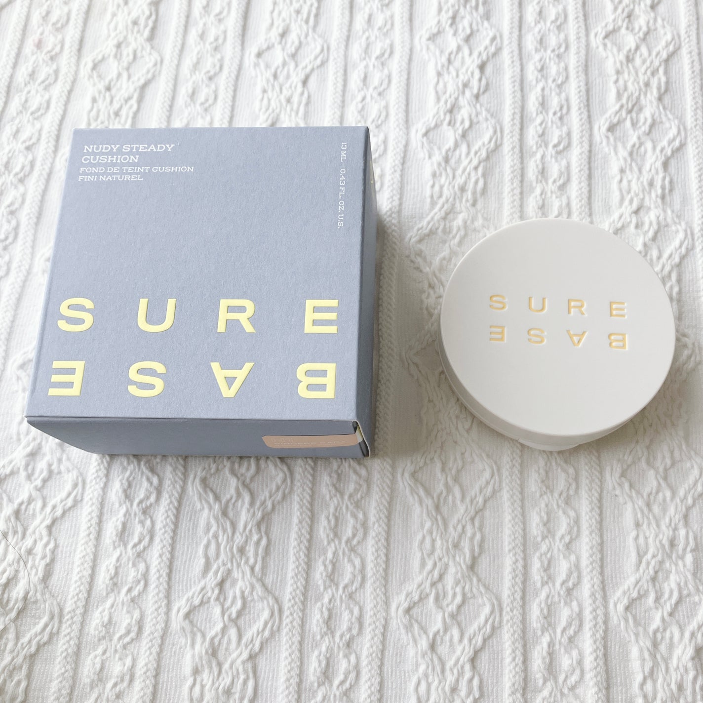 ヌーディステディクッション/SUREBASE/クッションファンデーションを使ったクチコミ(2枚目)