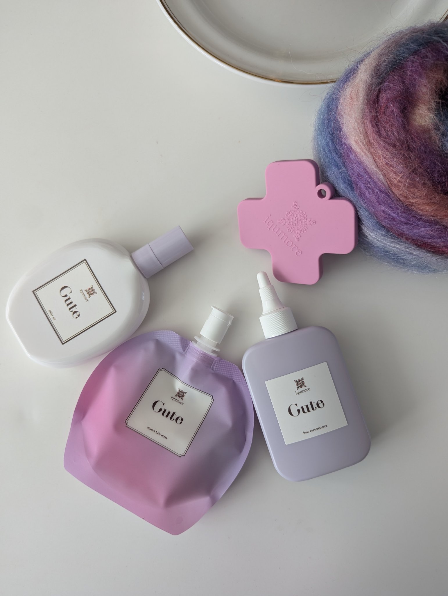 キュートヘアケアエッセンス/iqumore/頭皮ローションを使ったクチコミ（1枚目）