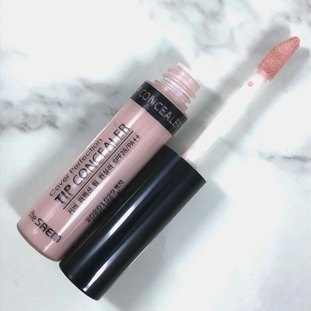 カバーパーフェクション チップコンシーラー/the SAEM/リキッドコンシーラーを使ったクチコミ(1枚目)