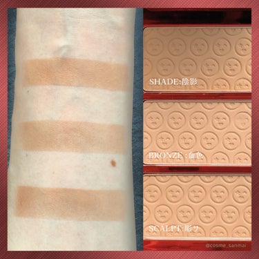 MADE FOR SHADE  BRONZE & SCULPT TRIO PALETTE/ONE/SIZE by Patrick Starrr/シェーディングを使ったクチコミ（3枚目）