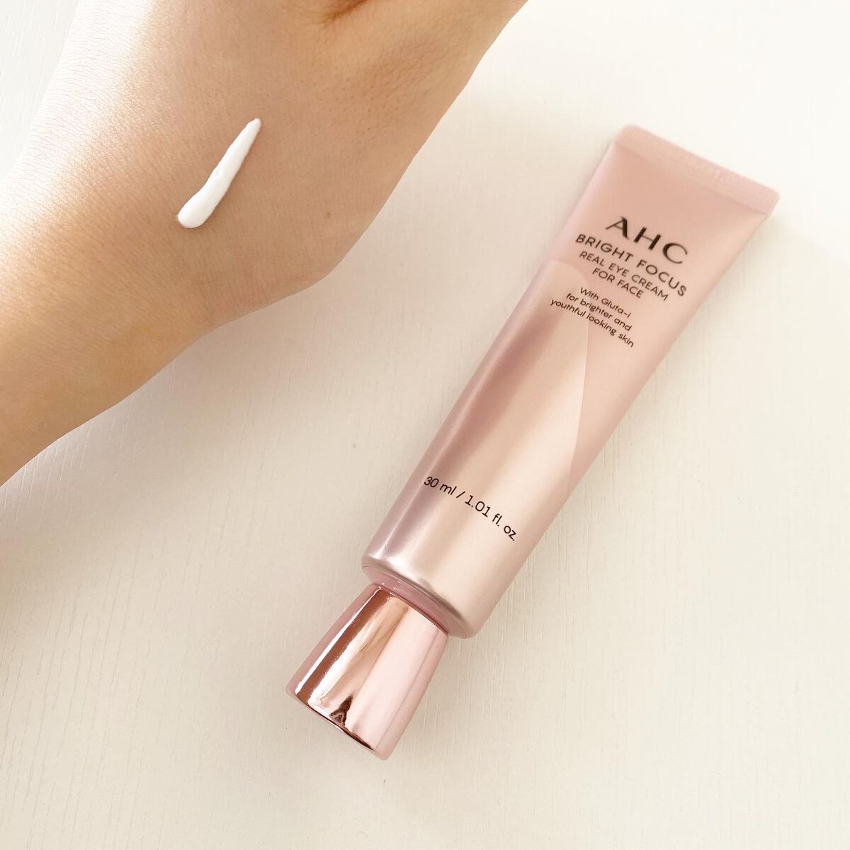 ブライト フォーカス リアル アイクリーム フォーフェイス/AHC/アイケア・アイクリームを使ったクチコミ(3枚目)