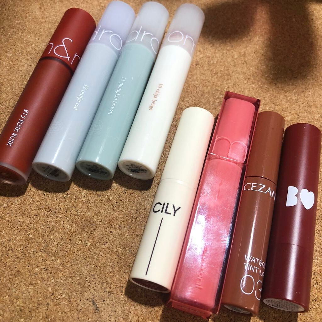 ゼロベルベットティント/rom&nd/リップティントを使ったクチコミ(1枚目)