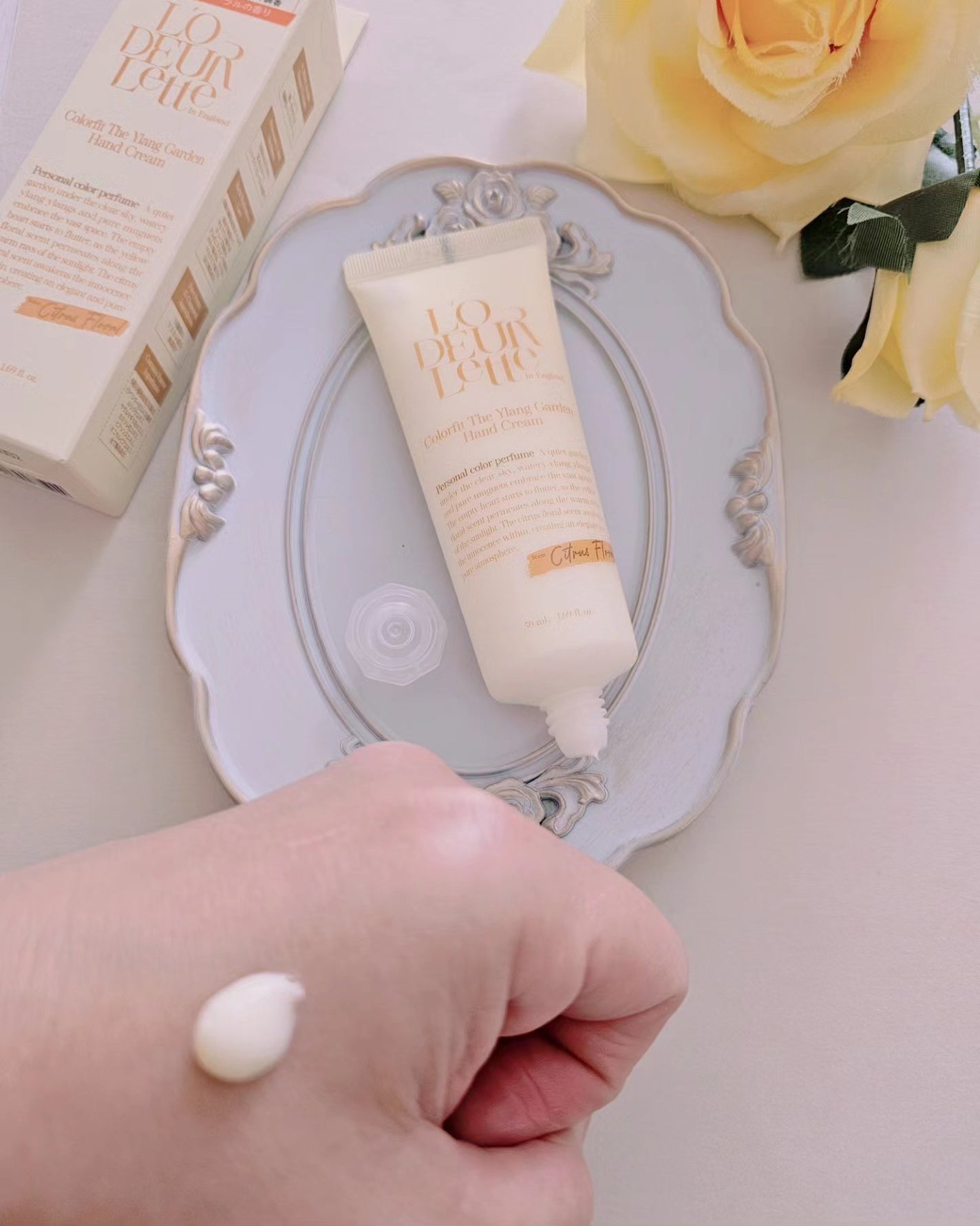 カラーフィットハンドクリーム/ロダレット/ハンドクリームを使ったクチコミ(3枚目)