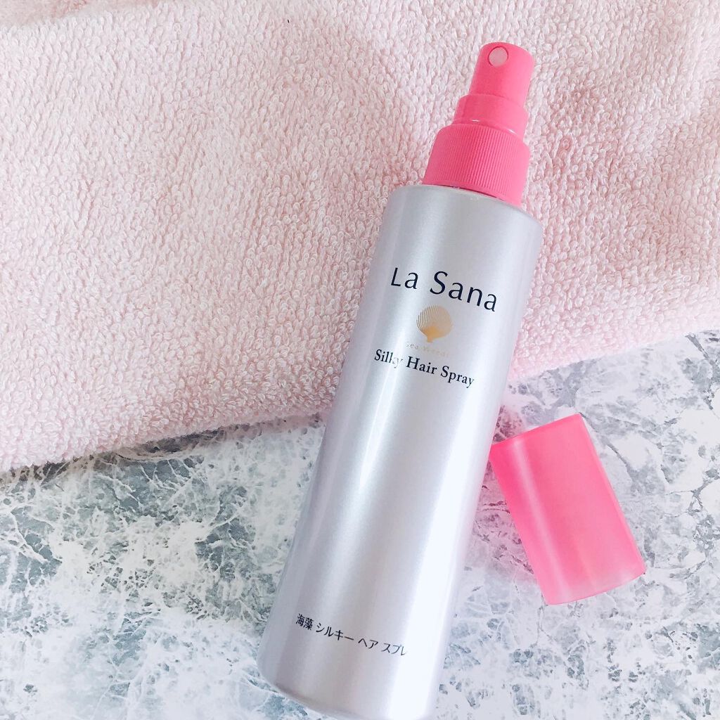 海藻 シルキー ヘア スプレー/ラサーナ/ヘアスプレーを使ったクチコミ（3枚目）