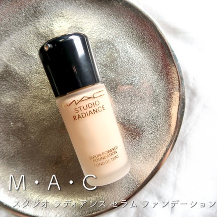 スタジオ ラディアンス セラム ファンデーション/M・A・C/リキッドファンデーションを使ったクチコミ(1枚目)