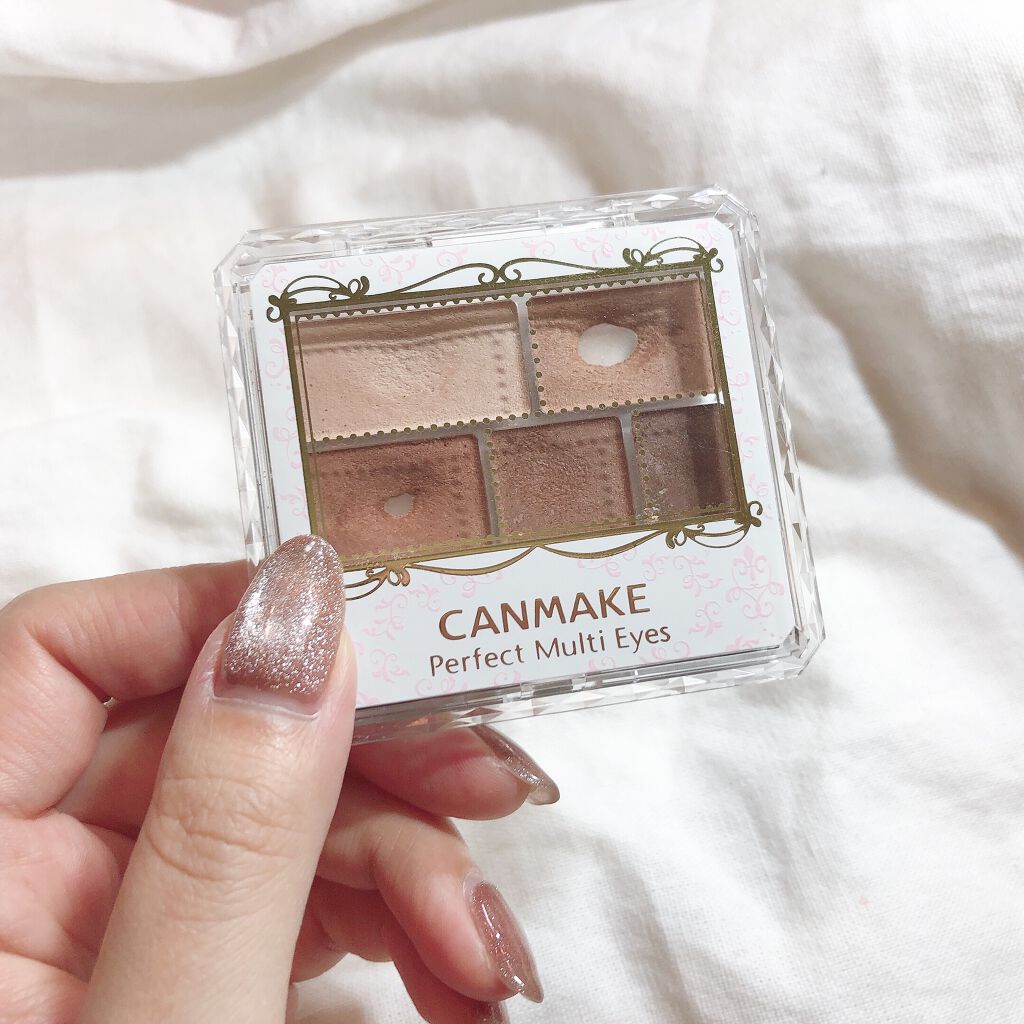 パーフェクトマルチアイズ/キャンメイク/アイシャドウパレットを使ったクチコミ（2枚目）