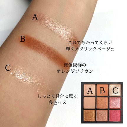 サマーソルスティス アイシャドーパレット/NARS/アイシャドウパレットを使ったクチコミ(2枚目)